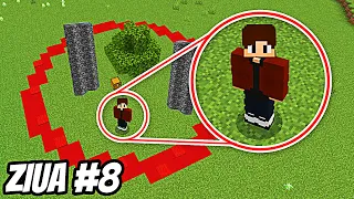 Minecraft, Dar Nu Am Voie Să Ies Din Cerc ! - Ziua #8