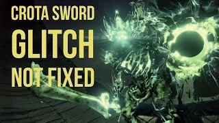 Crota 390 - Sword Glitch is still a thing