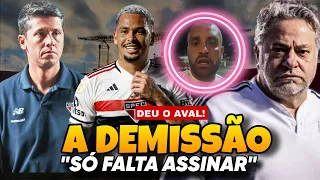 ATUALIZADO! CARPINI JÁ ESTÁ DEMITIDO! SEQUÊNCIA COMPLICADA DO SÃO PAULO! FELIPÃO E+ NOTÍCIAS DO SPFC