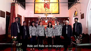 "Ride On Ride On In Majesty"-The Octet Cantabile for Classic Hymns Passion Theme album- He Is Alive