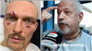 "NO BLOOD! RUSS FIXED IT!" Uysk Cuts Man Russ Anber Reveals Story On Fixing Cut | Usyk-Joshua 2