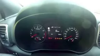 Kia Sportage GT Line 1,6 T-GDI Acceleration 0 - 100 km/h