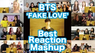 BTS (방탄소년단) 'FAKE LOVE' Official MV Best Reaction Mashup