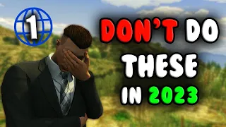 Top 5 BIGGEST New Player MISTAKES in GTA 5 Online 2023