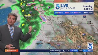 Rain is coming to Southern California but will your weekend stay dry?