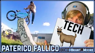 Modern Day Tech GOAT?!?!?! - Paterico Fallico Colony 2023 - BMX REACT