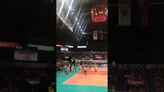 Priscilla Rivera ends that long rally! Choco Mucho vs  Akari