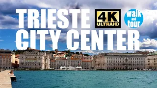 Lovely Trieste City Center Walk in 4K UHD (60 fps)