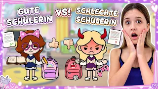 Gute Schülerin vs schlechte Schülerin 🤔📚 Back to School  mit Toca Boca 💜 Alles Ava Gaming