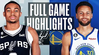 Golden State Warriors vs. San Antonio Spurs | FULL GAME HIGHLIGHTS | March 31, 2023 | NBA Season