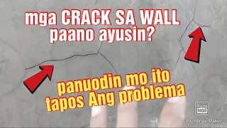 Paano mag repair Ng mga crack sa pader at Anu Ang mga gagamitin dito? ganito ba padermo ayusin naten