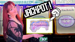 Double Diamonds 💎 Pinball Slot Machine Jackpot Handpay!