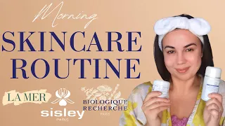 Morning Skincare Routine | SISLEY, LA MER, BIOLOGIQUE RECHERCHE