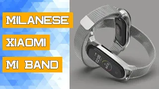 Milanese Xiaomi Mi Band 7 6 Strap Correa Mi band 4 stainless steel metel bracelet miband6 band4 Xiao