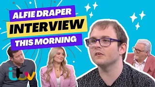 Alfie Draper on This Morning with vocal coach Dr Voice #singer #bornfree #inspiration #motivation