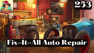 JUNE'S JOURNEY 253 | FIX-IT-ALL AUTO REPAIR (Hidden Object Game) *Mastered Scene*