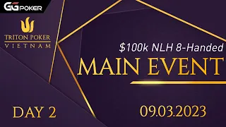 $100К NLH MAIN EVENT | Triton Vietnam 2023 | Профессионалы и звезды оффлайн покера в одном турнире!
