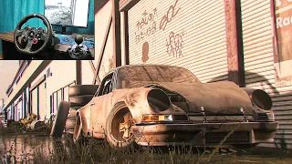 Rebuilding a Porsche 911 Carrera RSR 2.8 - NFS HEAT - Logitech G29 gameplay