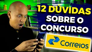 12 DÚVIDAS SOBRE O PRÓXIMO CONCURSO CORREIOS 2023 | SAIBA TUDO🔥