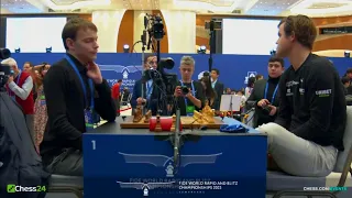 Magnus Carlsen vs Conrad Holt || FIDE World Blitz Chess Championship 2023