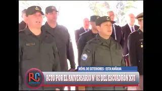 ACTO ANIVERSARIO N° 82 DEL ESCUADRÓN XVI CLORINDA