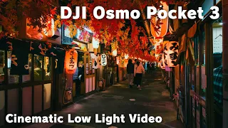 DJI Osmo Pocket 3 / Cinematic Low Light Video & Time-Laspe / 静岡 / Shizuoka / Japan