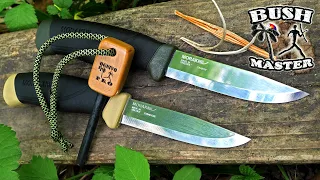 Нож Morakniv Companion HeavyDuty против Mora Companion. Ножи для леса.