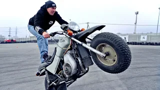 Soviet Motorcycle TULA | Stunt Review
