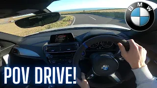 POV Drive In My Modified BMW 118i F21 (AMAZING ROADS!)