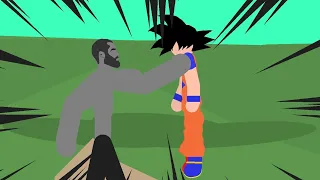 GigaChad VS Son Goku (Sticknodes animation)