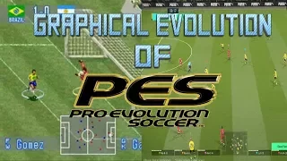 Graphical Evolution of Pro Evolution Soccer/ISS/Winning Eleven (1994-2018)