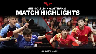 Fan Zhendong/Wang Chuqin vs Anton Kallberg/Lee Sangsu | MD QF | Singapore Smash 2023