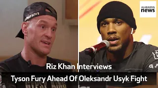 EXCLUSIVE: Tyson Fury Calls Anthony Joshua A ‘Kid’ After Boxer Predicts Usyk Victory In Riyadh