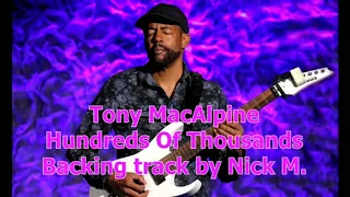 Tony MacAlpine - Hundreds Of Thousands guitar backing track by Nick M