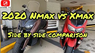 2020 New Nmax vs Xmax Side by Side Comparison @sharetvph