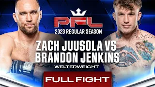 Zach Juusola vs Brandon Jenkins | PFL 3, 2023