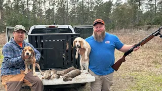 RABBIT HUNTING with DOGS! {Catch & Cook}