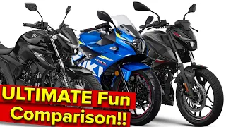Best VFM 250cc? Pulsar N250 vs Gixxer 250 vs Yamaha FZ25  | RevNitro
