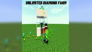 How to Make Unlimited Diamond Farm In Minecraft #shorts#minecraft#minecraftfacts