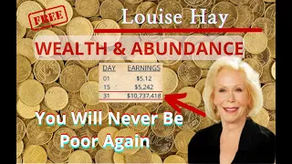 💥#Louise #Hay • You Will Never Be Poor Again • START DOING THIS TODAY •  WEALTH & #ABUNDANCE