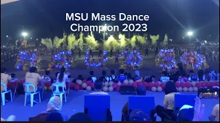 Siklab Mass Dance 2023 | MSU Senior High Mass Dance 2023 | MSU Intramurals Mass Dance Champion 2023