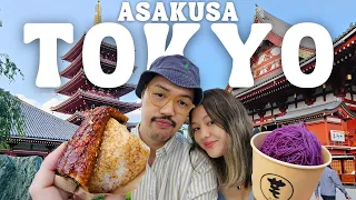 Everything We Ate in Asakusa Tokyo 🇯🇵 Must-Try Unagi,Tempura,Things To Do, Japan Travel Guide  2024