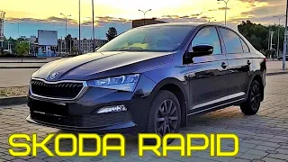 2021 Skoda RAPID - POV review: interior, exterior, test drive