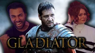 Gladiator (2000) MOVIE REACTION!!! *Girlfriends First Time Watching*