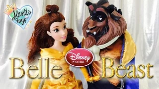 Disney Store Belle & Beast Classic Doll REVIEW | Beauty and The Beast