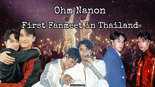 OhmNanon 1st Fanmeeting in Thailand (moments +ending ment)