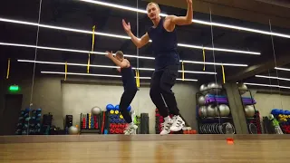 Шафл танец - обучение для продвинутых - SN Studio - Sash! - Ecuador (Shuffle advanced tutorial)