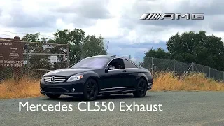 Mercedes CL550 Exhaust | W216 Cold Start | Revs | CarMAN