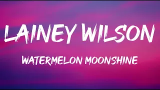 Lainey Wilson - Watermelon Moonshine (Lyrics)