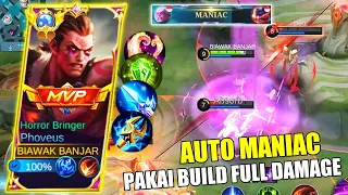 PHOVEUS FULL DAMAGE AUTO MANIAC | PHOVEUS FULL GAMEPLAY (NO CUT) - PHOVEUS BEST BUILD 2023